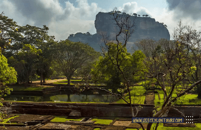 Sigiriya-Rock-Sri-Lanka-Lions-Rock-Fortress-things-to-do-in-sigiriya-Sigiriya-frescoes-attractions-7-Royal-Garden-sigiriya-rock-See-Ceylon-Tours-Travels-Tour-Packages-Holiday-2022-2023-2024